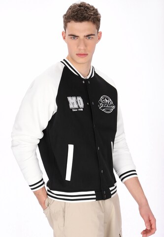 Mo ATHLSR - Sudadera con cremallera en negro: frente