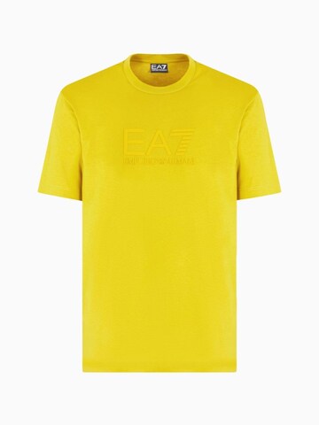 Emporio Armani - Camiseta en amarillo: frente