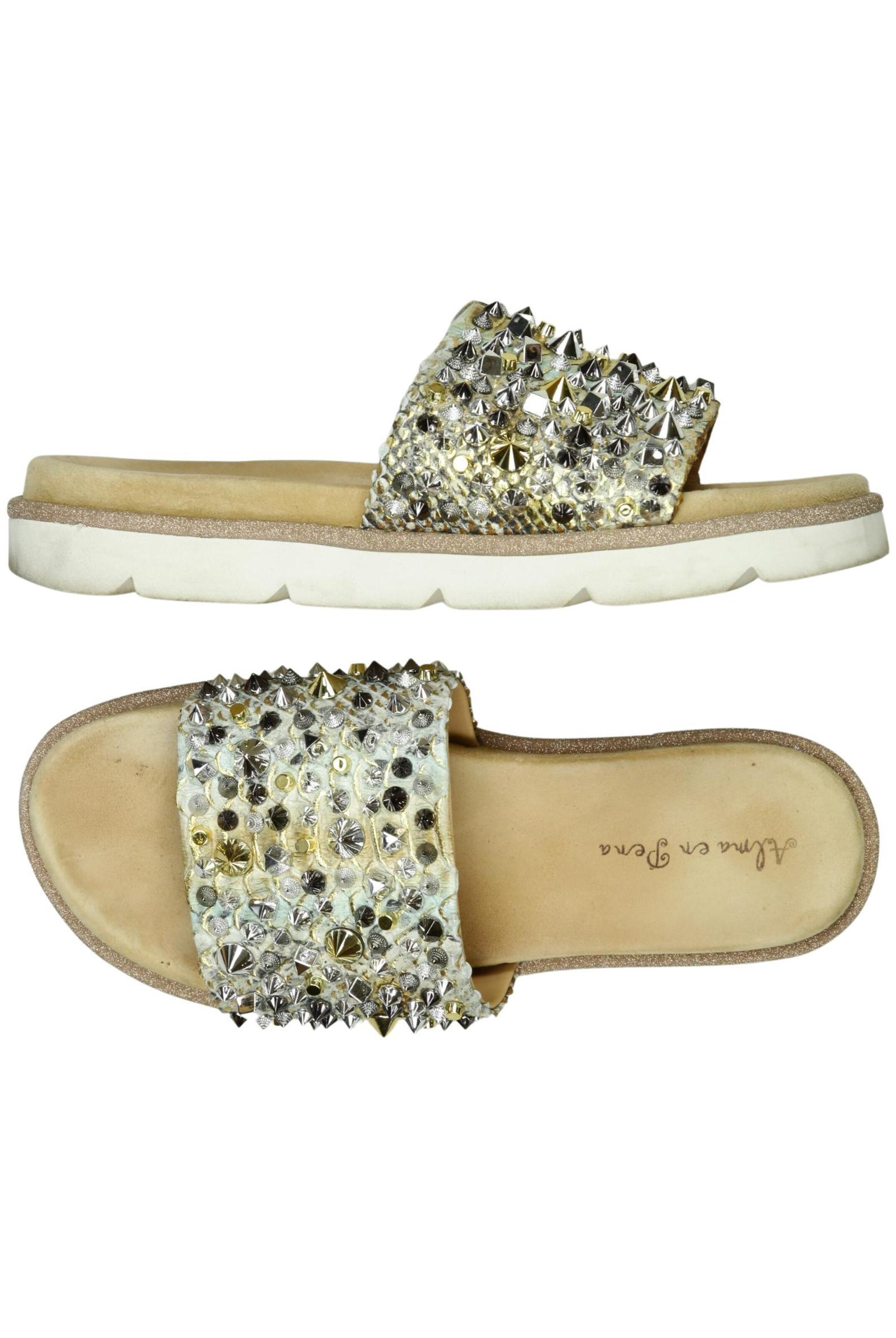 Alma En Pena Sandals & High-Heeled Sandals in 39 in Silver: front