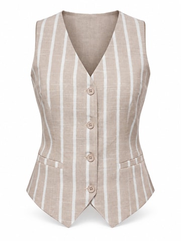 Gilet Ombre en beige : devant