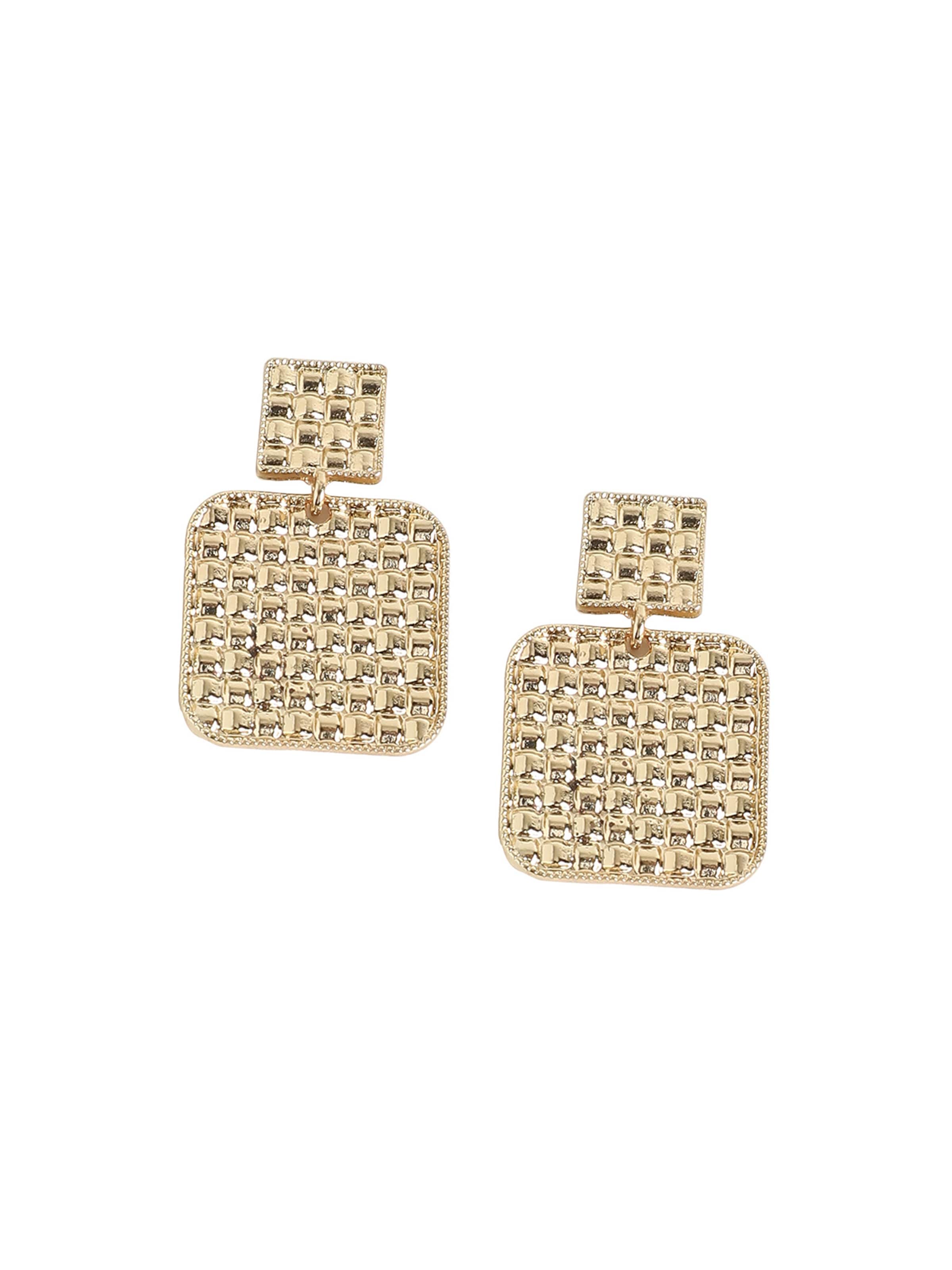 SOHINaušnice ' Chunnu ' - zlatna boja: prednji dio