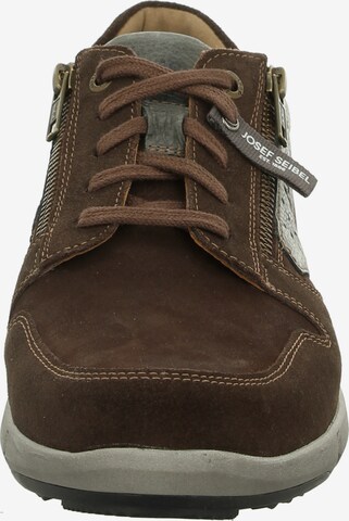 JOSEF SEIBEL Athletic Lace-Up Shoes 'Enrico 20' in Brown