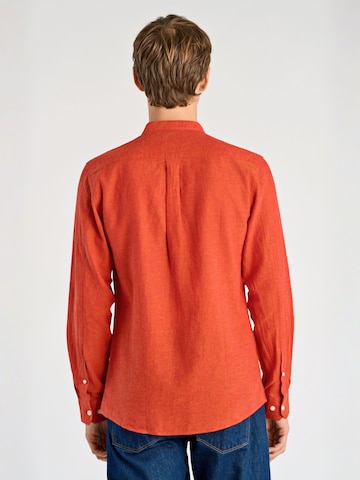 Lindbergh Regular fit Overhemd in Oranje