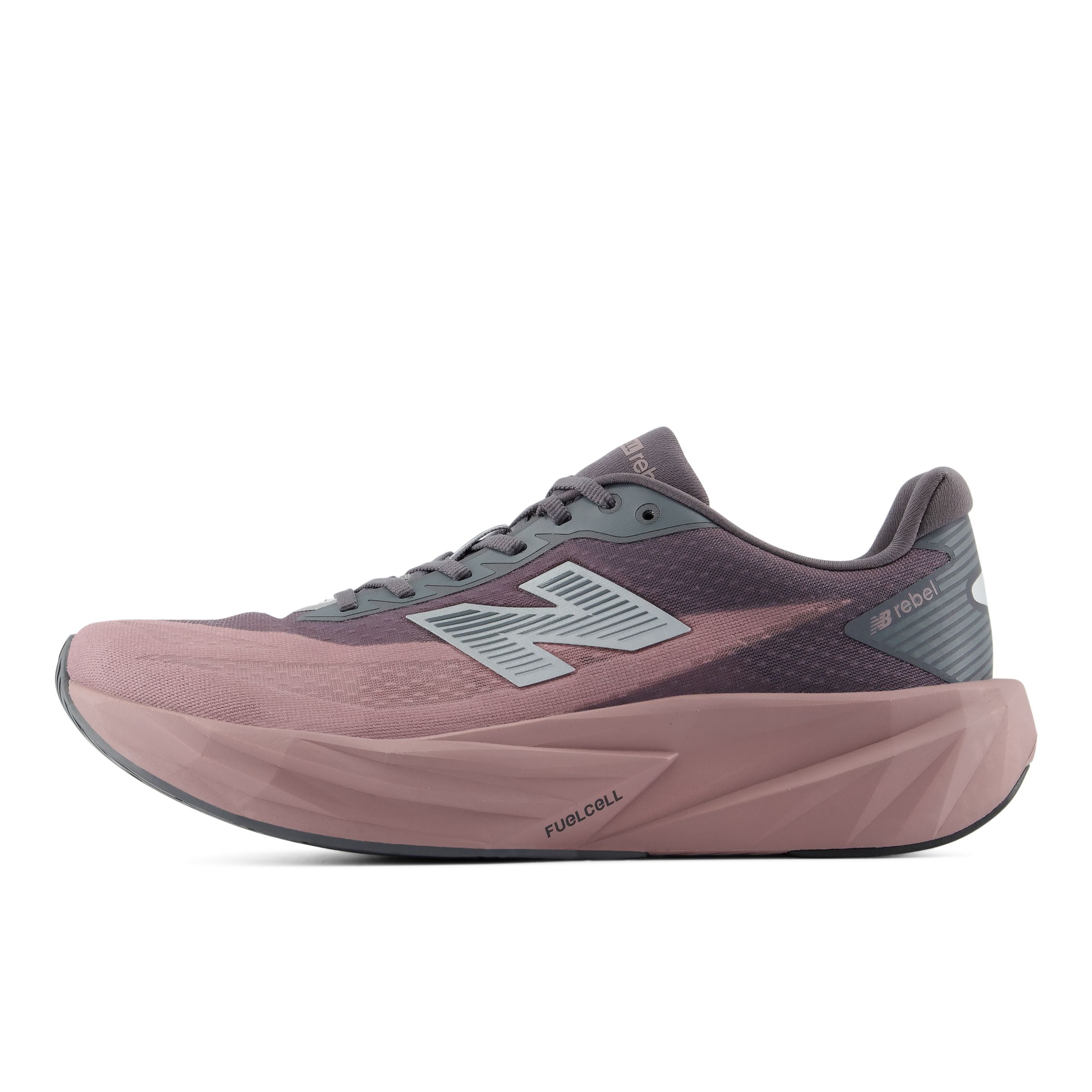 Scarpa da corsa 'Rebel v5' di new balance in rosa: frontale
