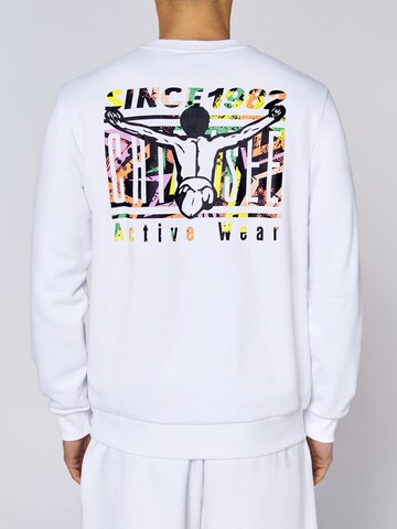 CHIEMSEE Sweatshirt in Weiß