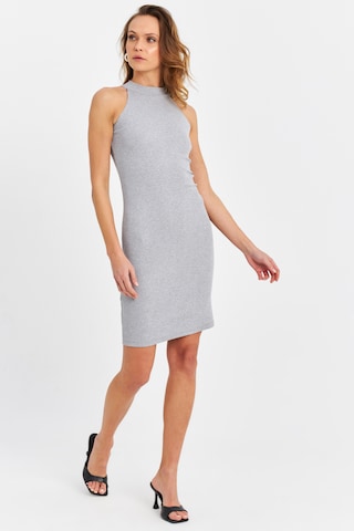 Cool & Sexy Kleid in Grau