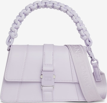 Sac à bandoulière Tommy Jeans en violet : devant