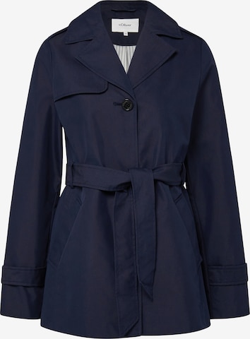 Manteau mi-saison s.Oliver en bleu : devant