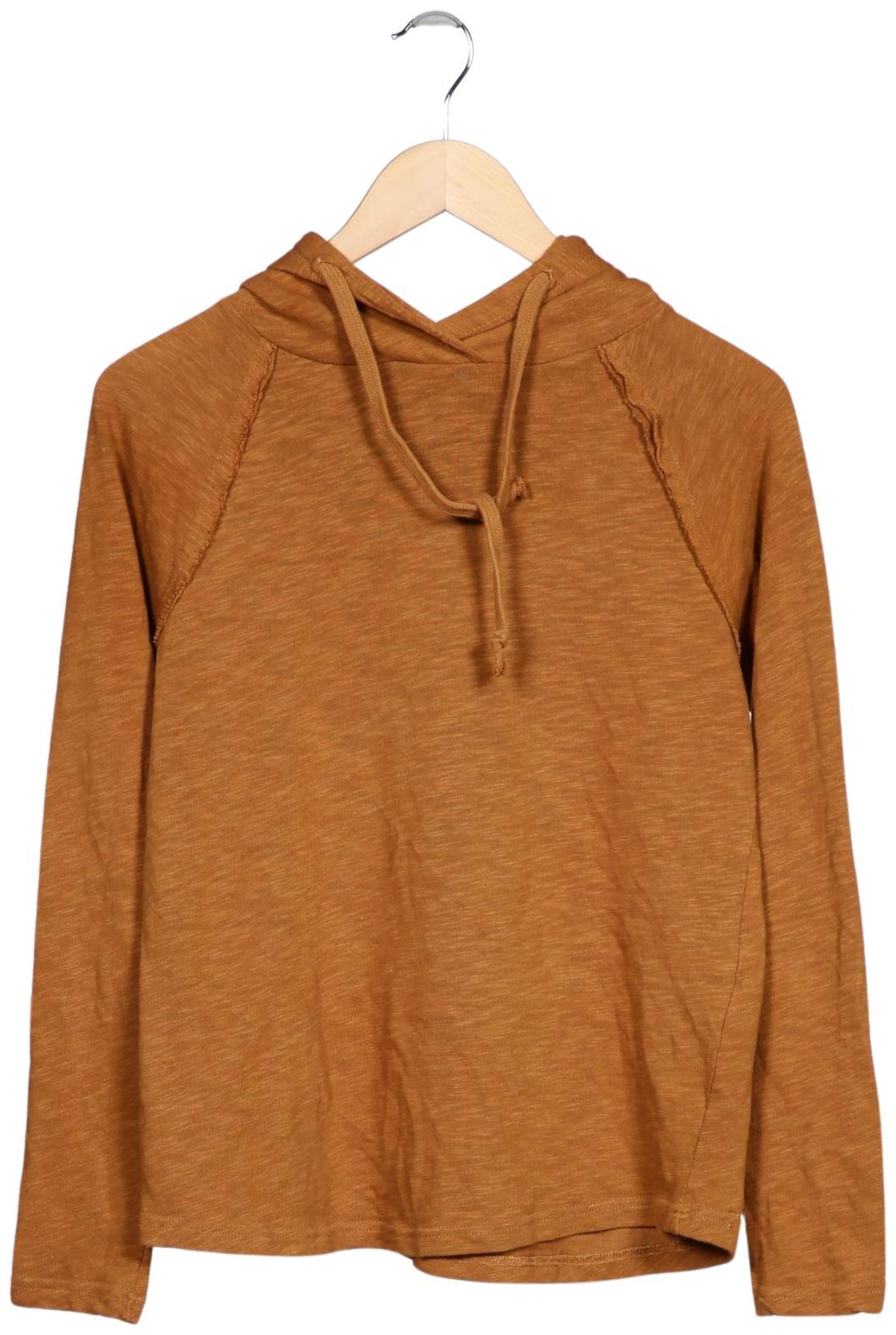 DARLING HARBOUR Kapuzenpullover XS in Braun: Vorderseite