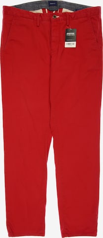 GANT Pants in 35 in Red: front
