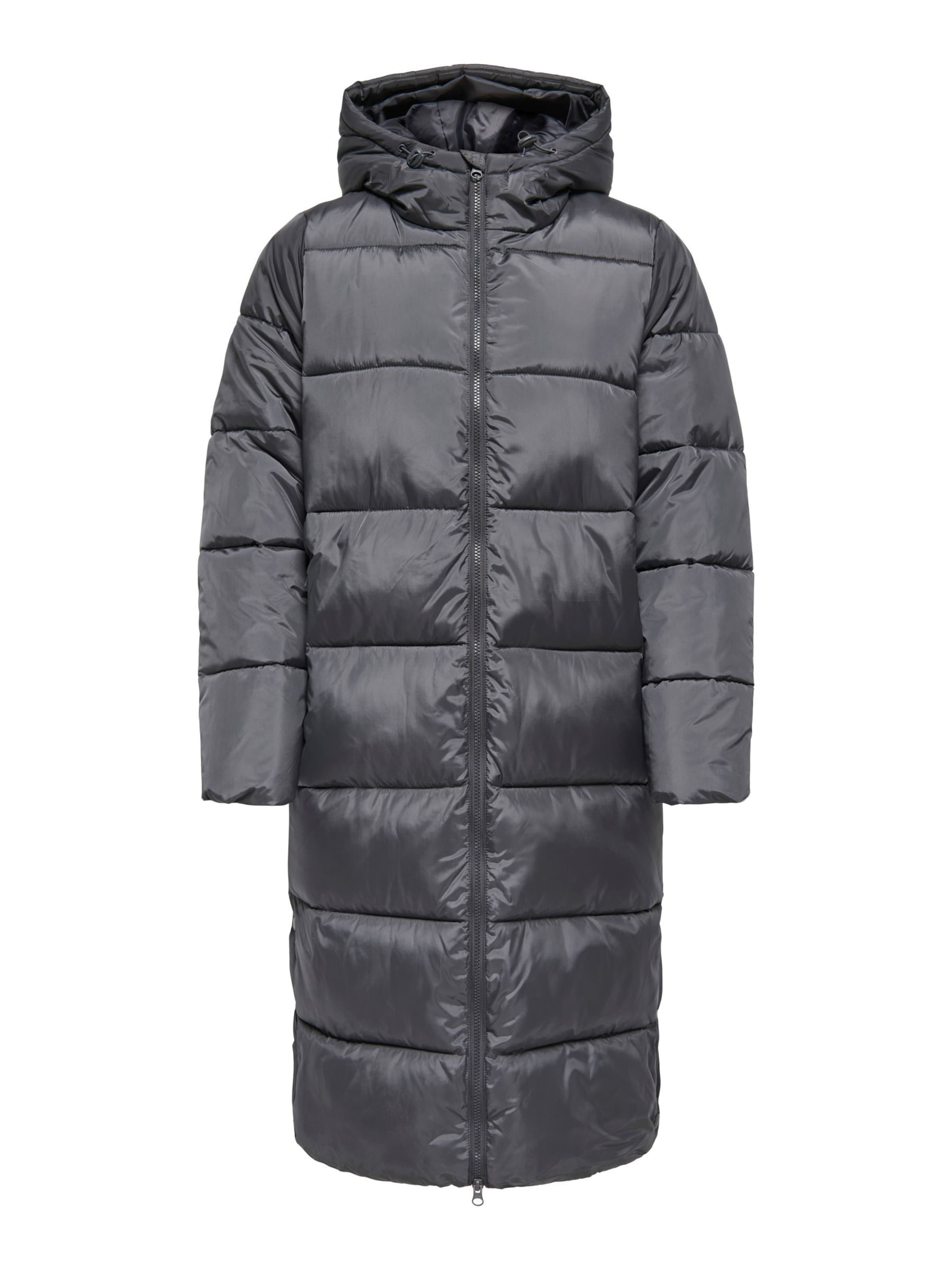 ONLY Wintermantel in Zwart: voorkant