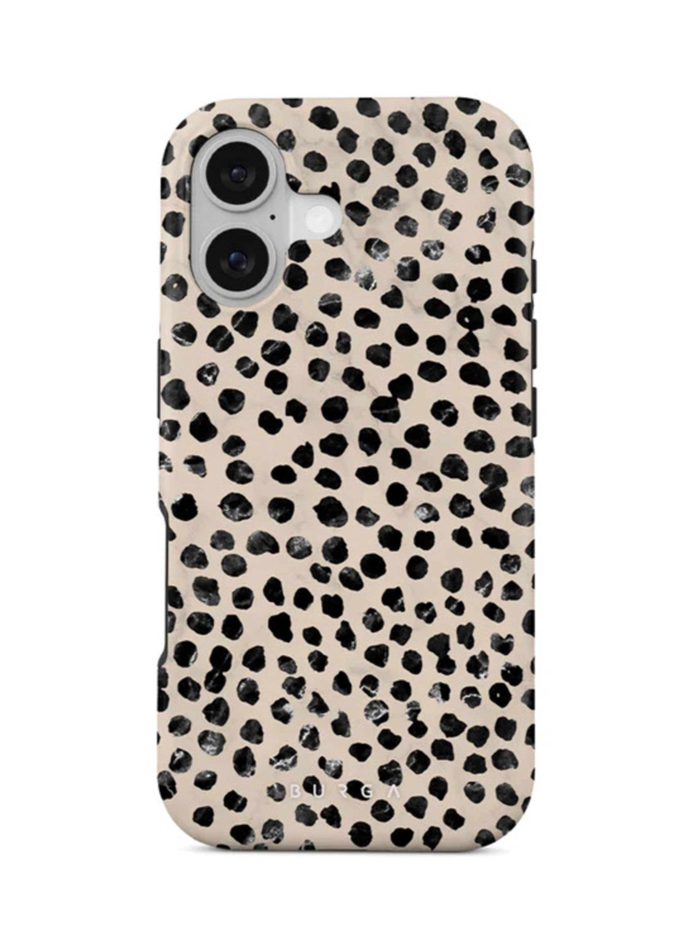 BURGA Smartphonehülle 'Tough MagSafe Case Almond Latte iPhone 17'‌‌‌‌‌‌‌‌‌‌ in Braun: Vorderseite