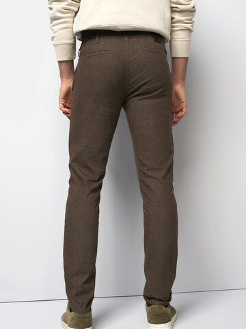 Regular Pantalon chino MEYER en marron