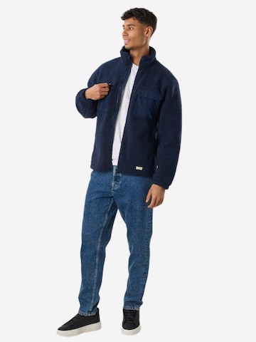 Giacca di pile 'Denver' di Denim Factory in blu