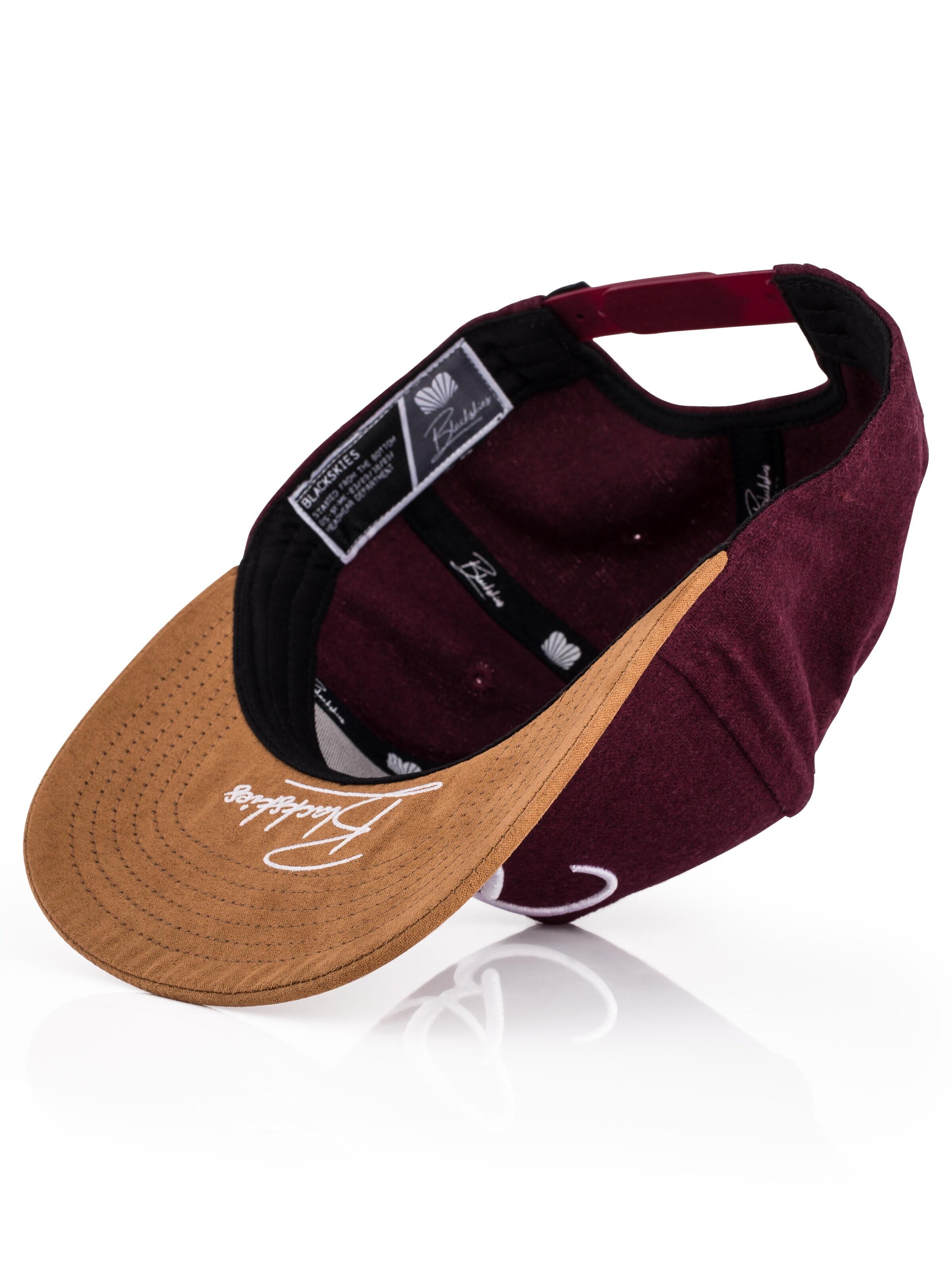 Blackskies Cap 'B Script' in Red
