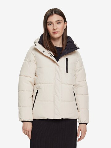 ESPRIT Winter Jacket in Beige: front