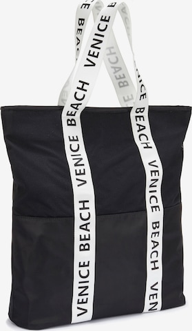 VENICE BEACH Nakupovalna torba | črna barva: sprednja stran