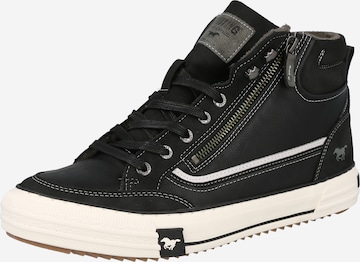 MUSTANG Sneakers high i svart: forside