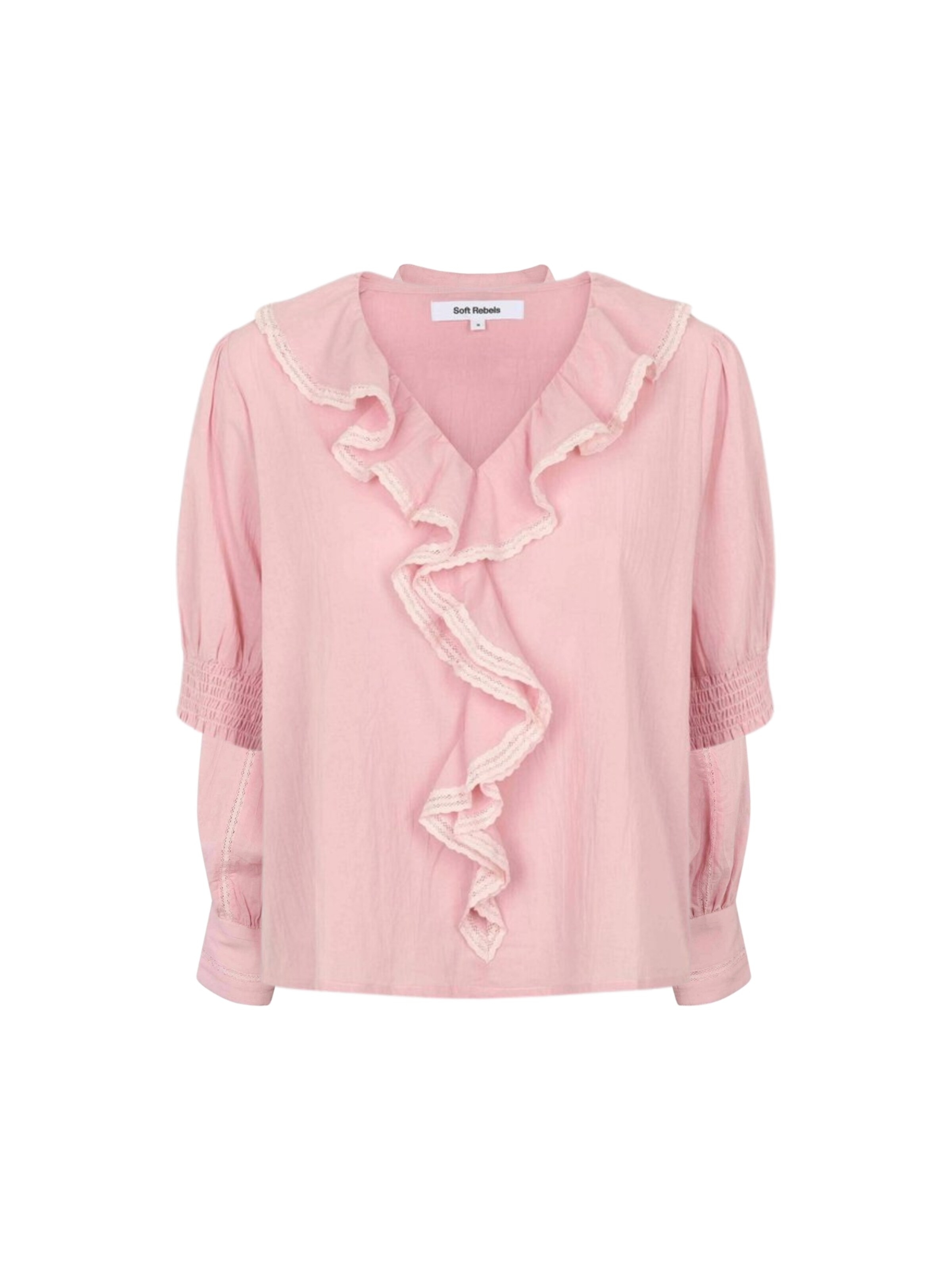 Soft Rebels Shirt ' SRTahnee ' in Lila: voorkant