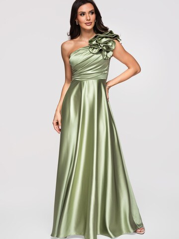 Ombre Evening dress in Green