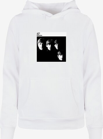 Merchcode Sweatshirt ' Beatles ' in Weiß: predná strana