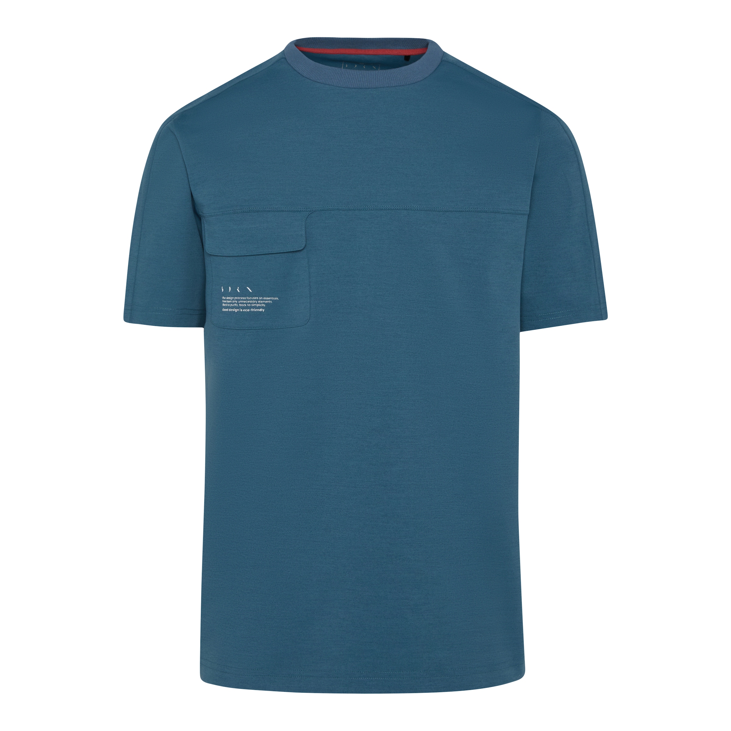 Born Functioneel shirt 'Tirreno' in Blauw: voorkant
