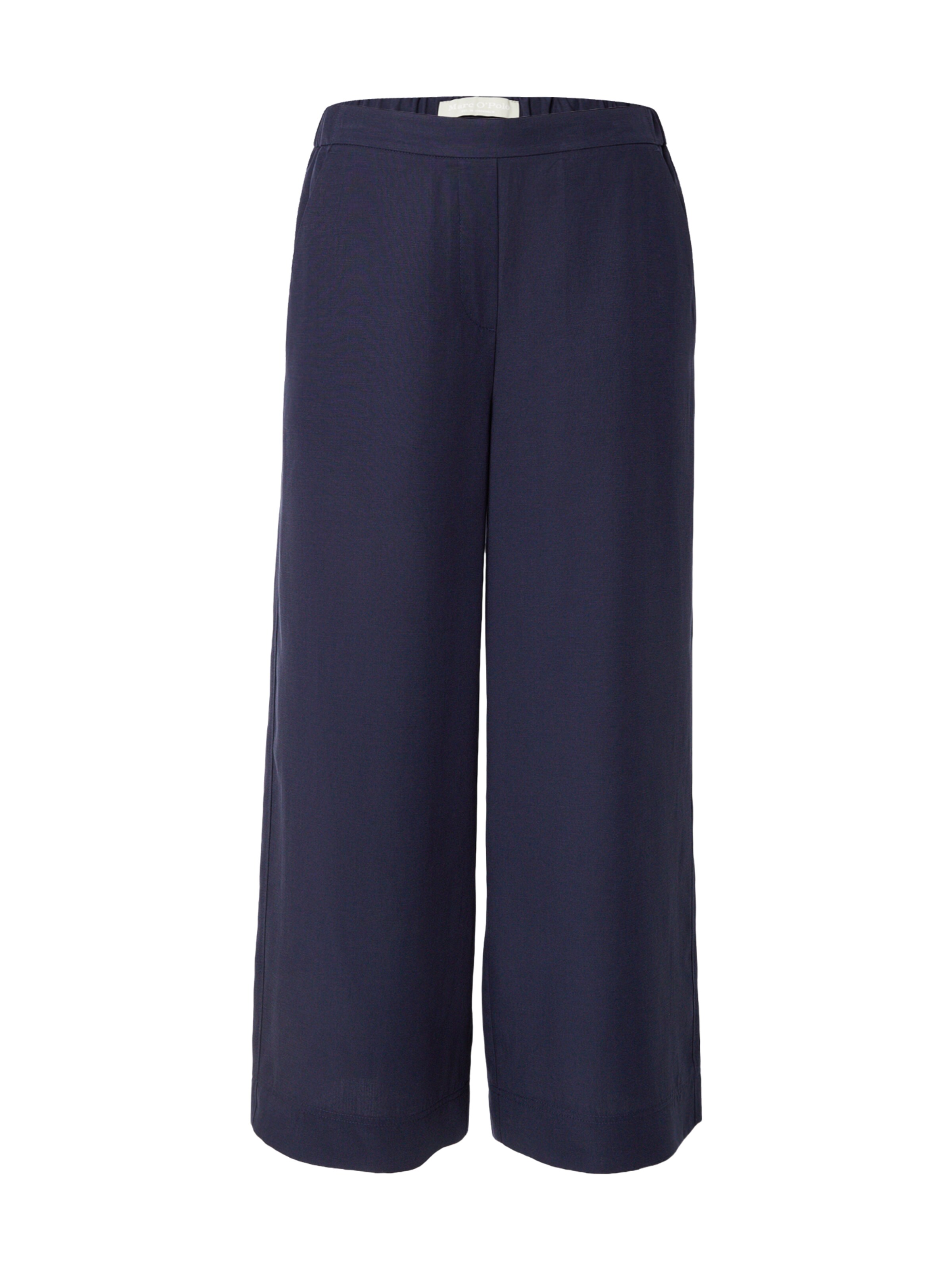 Marc O'Polo - Pierna ancha Pantalón en azul: frente