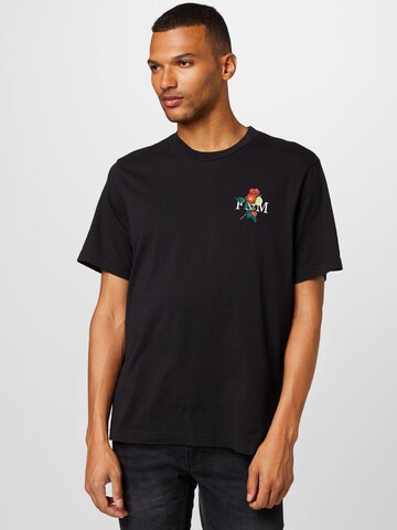 FRANKLIN & MARSHALL Shirt in Black: front