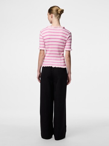 PIECES Knit cardigan 'PCFaith' in Pink