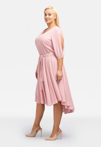 Karko Cocktail Dress ' OLIWIA ' in Pink