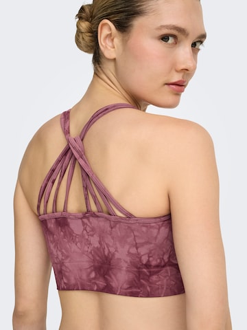 ONLY PLAY - Bustier Sujetador deportivo 'ONPTIE-2' en rosa