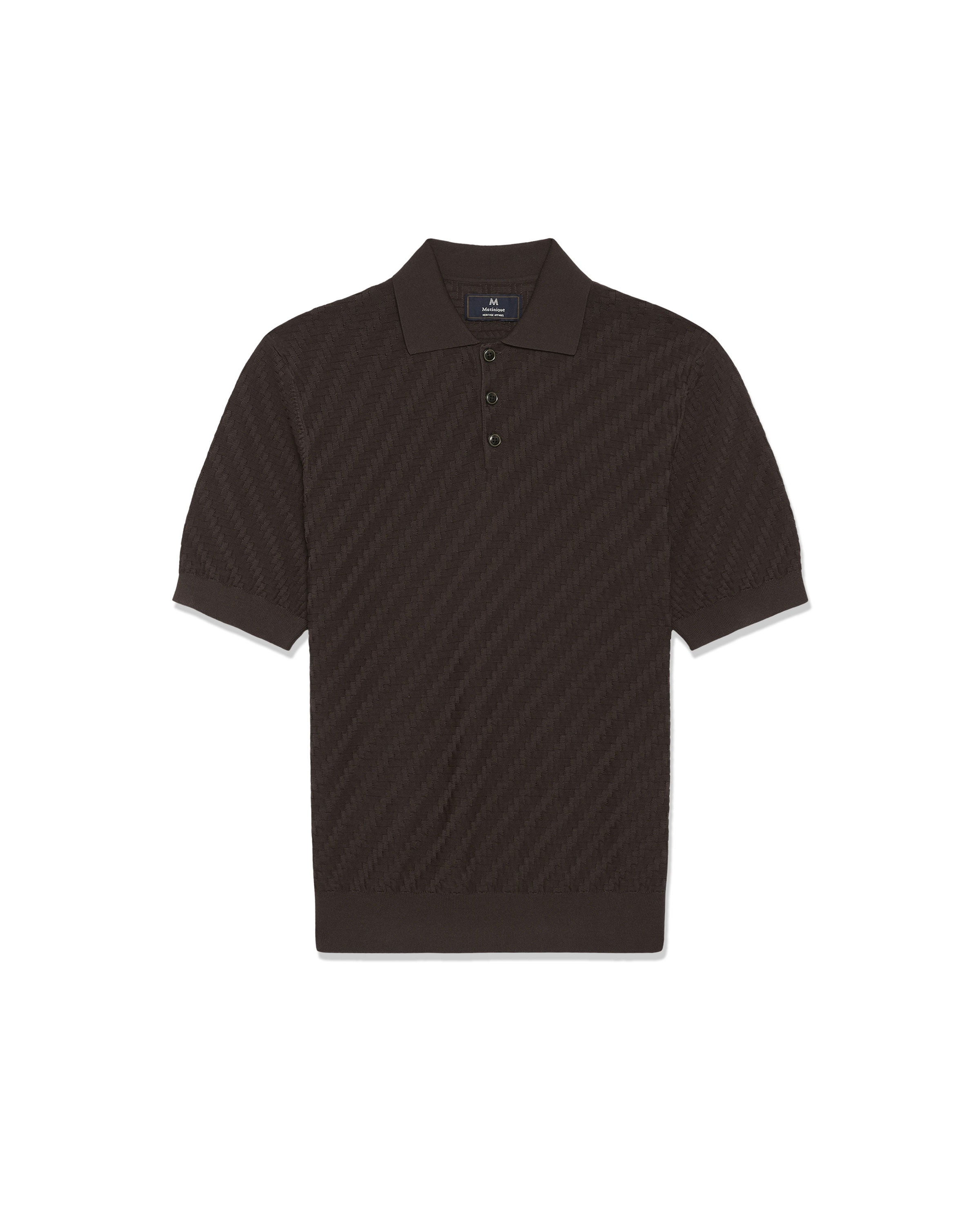 Matinique Bluser & t-shirts 'Polo' i sort: forside