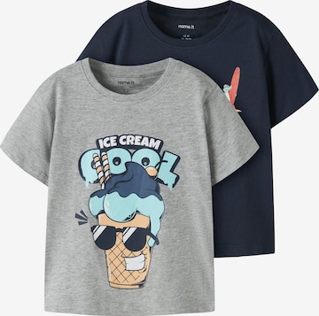 mėlyna NAME IT Marškinėliai 'NMMVAGNO': priekis