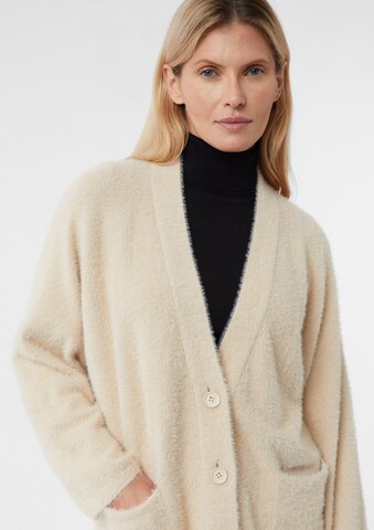COMMA Pletena jopa | bež barva