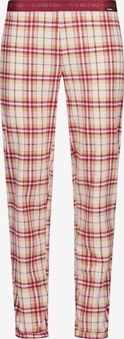 Skiny Pajama Pants in Beige: front