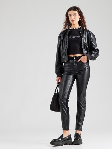Liu Jo Skinny Kalhoty 'UP IDEAL' – černá