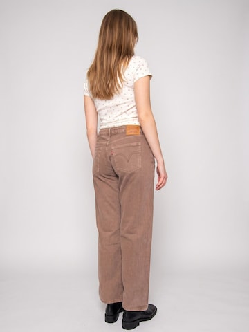 LEVI'S ® Luźne Jeansy 'Low Loose' w kolorze brązowy