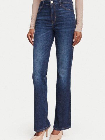 GUESS Flared Jeans 'W6YA15D1584' i blå