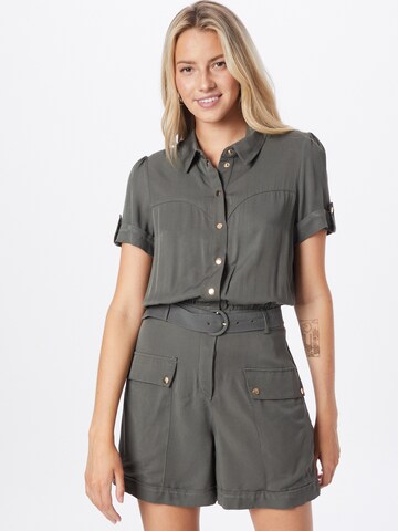 NAF NAF Jumpsuit 'LINETTE' in Grijs: voorkant