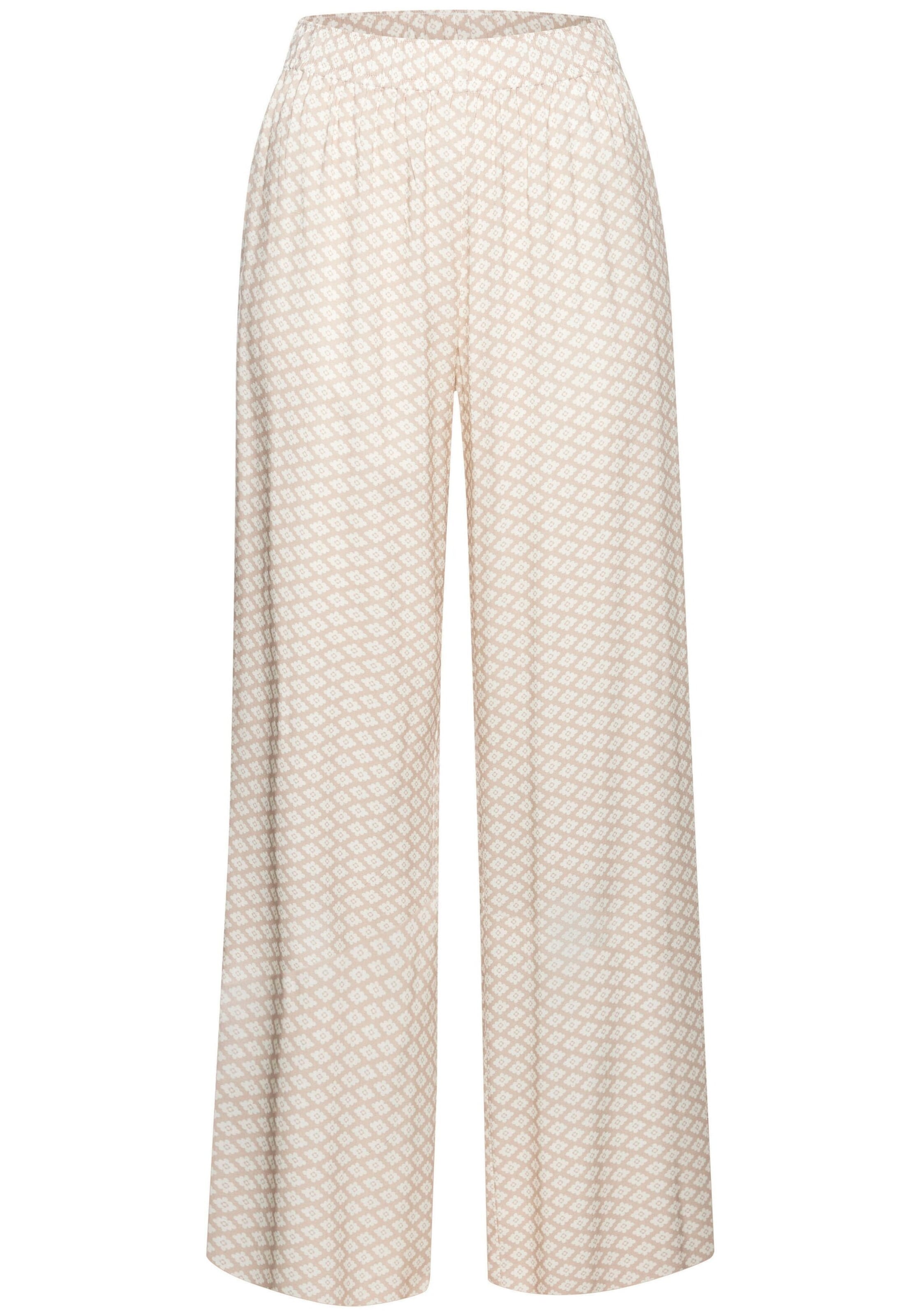 LASCANA - Pantalón de pijama en blanco: frente