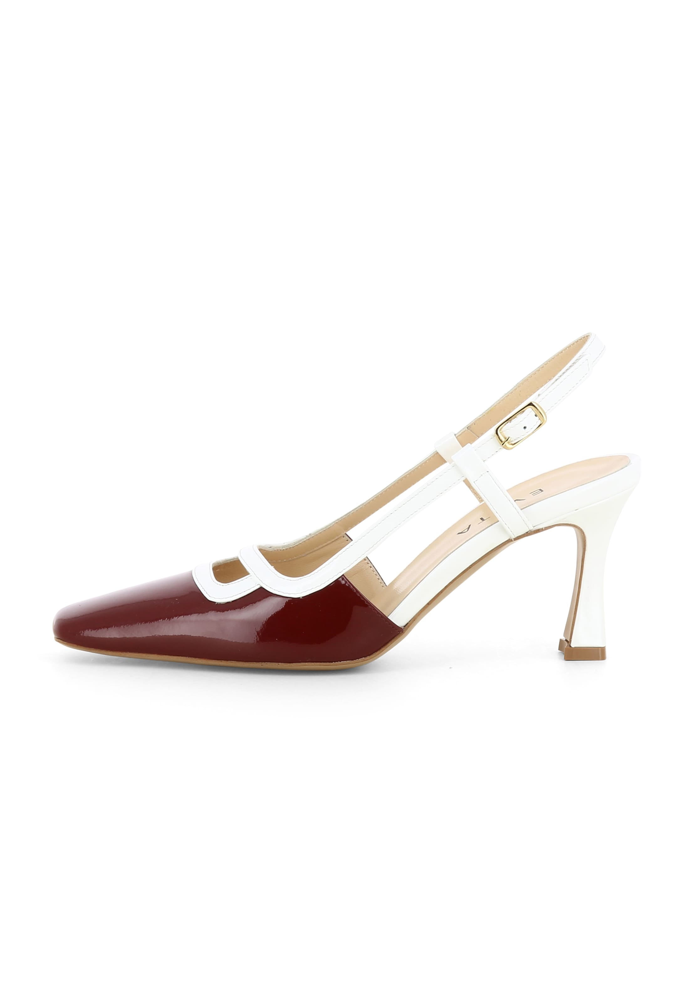 EVITA Slingpumps 'Carmela' in Rood: voorkant