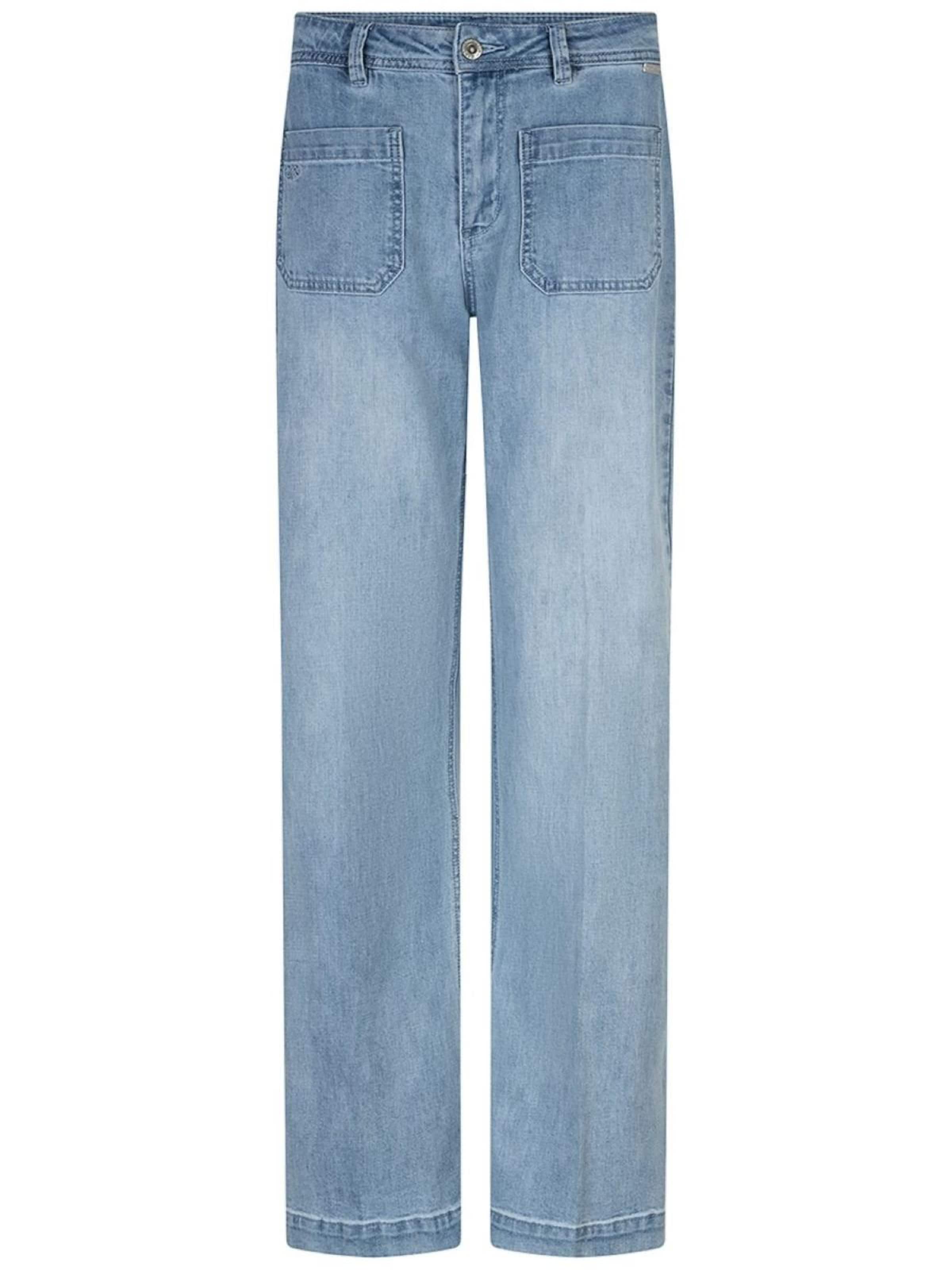 Red Button Regular Jeans 'RB Colette frontpocket L33' in Blauw: voorkant