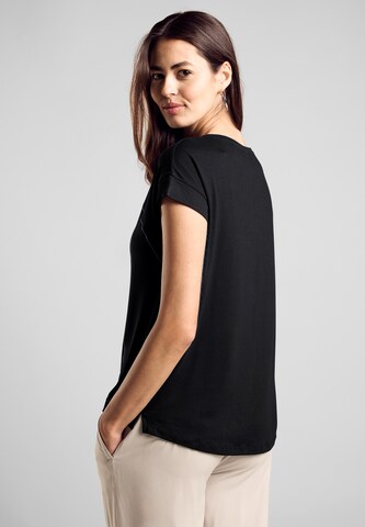 STREET ONE T-Shirt in Schwarz