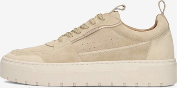 PS Poelman Sneakers laag 'IVAR' in Beige: voorkant