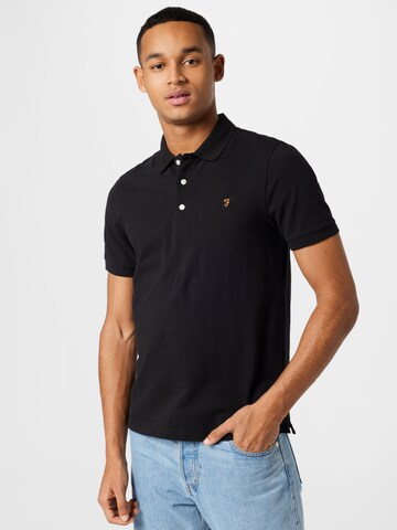 FARAH - Camiseta 'BLANES' en negro: frente