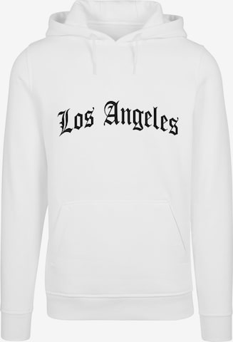 Mister Tee Sweatshirt 'Los Angeles' in Wit: voorkant