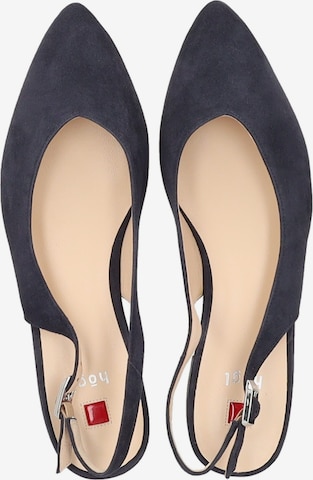 Högl Ballet Flats with Strap in Blue