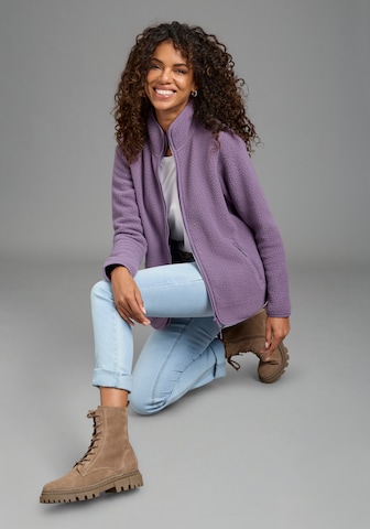 POLARINO Between-Season Jacket in Purple