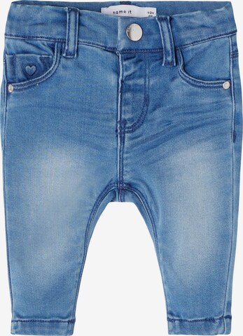 NAME IT Slimfit Jeans 'Salli' i blå: forside