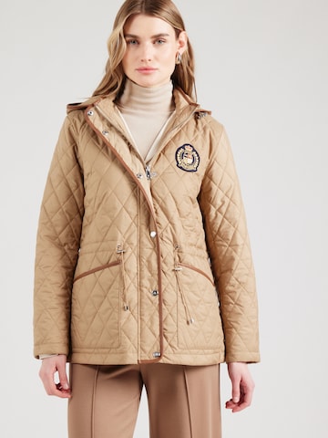 Veste mi-saison Lauren Ralph Lauren en beige : devant